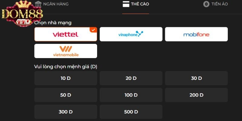 Rút Tiền Dom88 Chi Tiết – Nhanh Gọn, Đơn Giản Và An Toàn